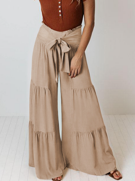 Wide Leg A Line Flowy Pants HE8WKV4UYK