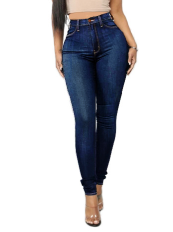 High Waisted Super Stretchy Jeans H7XHRQHC2K