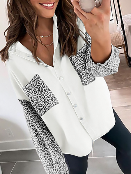 Leopard Print Cardigan HFLWX3B4DS