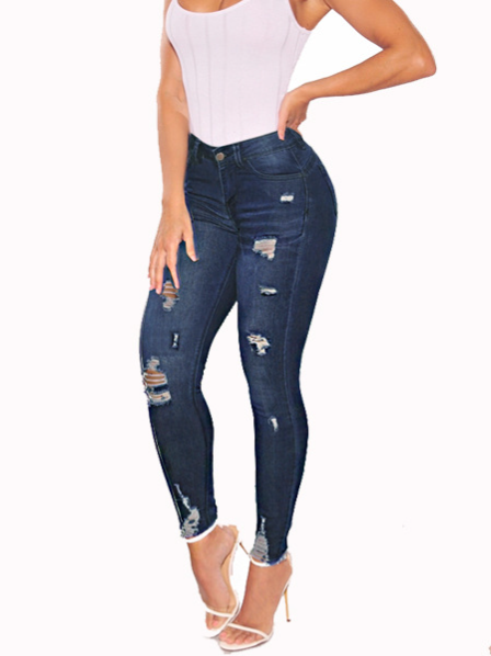 Ripped Slim Fit Leggings Jeans H7XHRQA5EH