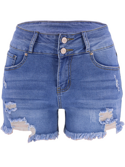 Ripped High-Rise Jeans HWFF5DX466